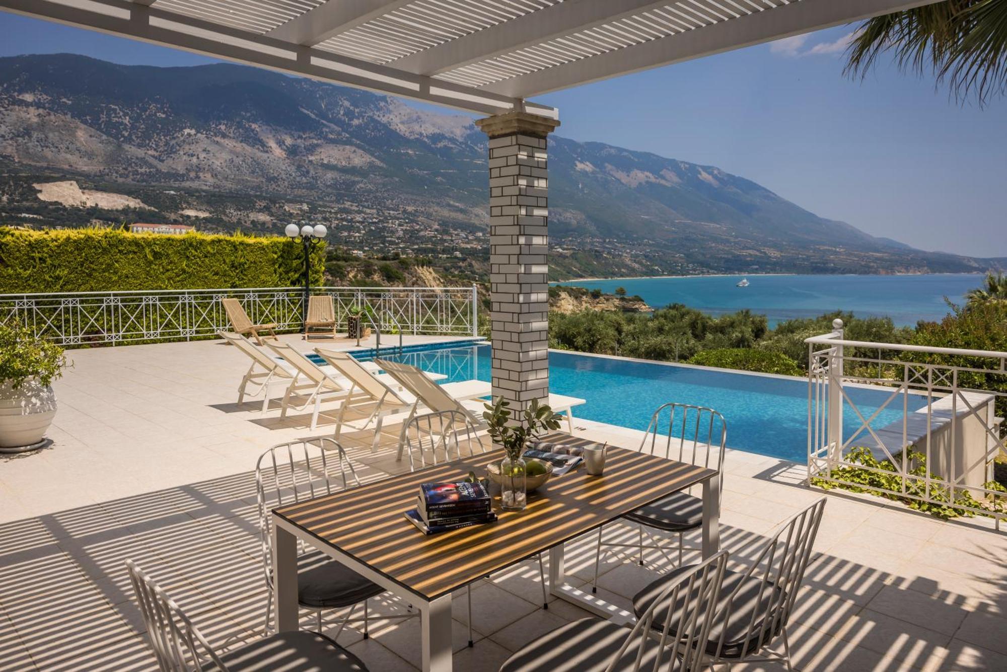Sea View Villa Kefaloniaprivatevillas Каравадос Экстерьер фото