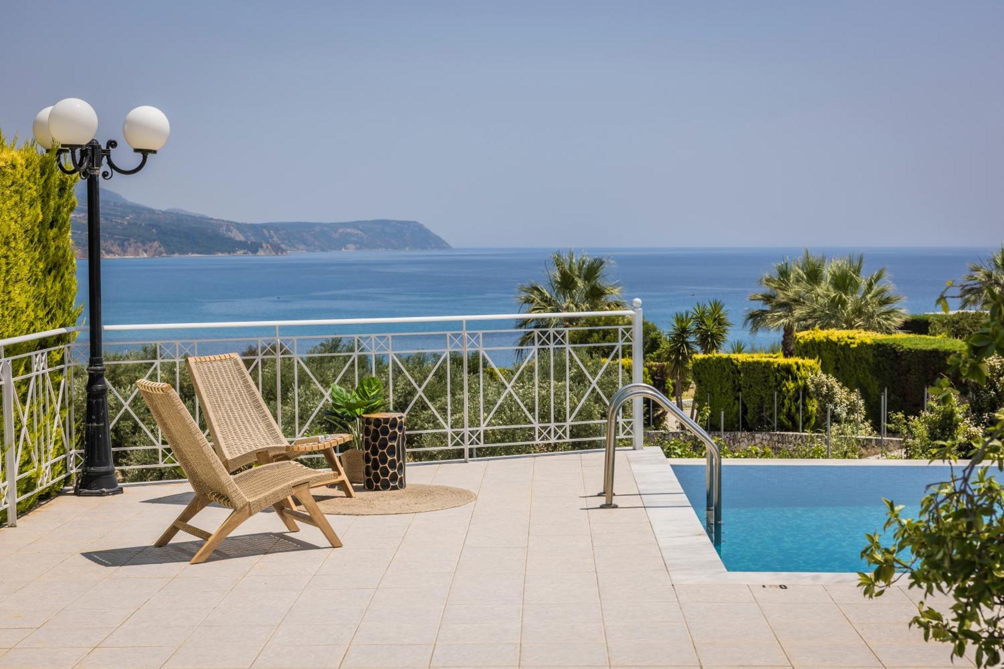 Sea View Villa Kefaloniaprivatevillas Каравадос Экстерьер фото